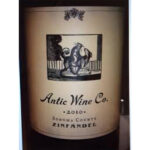 Antic Wine Co. 2010